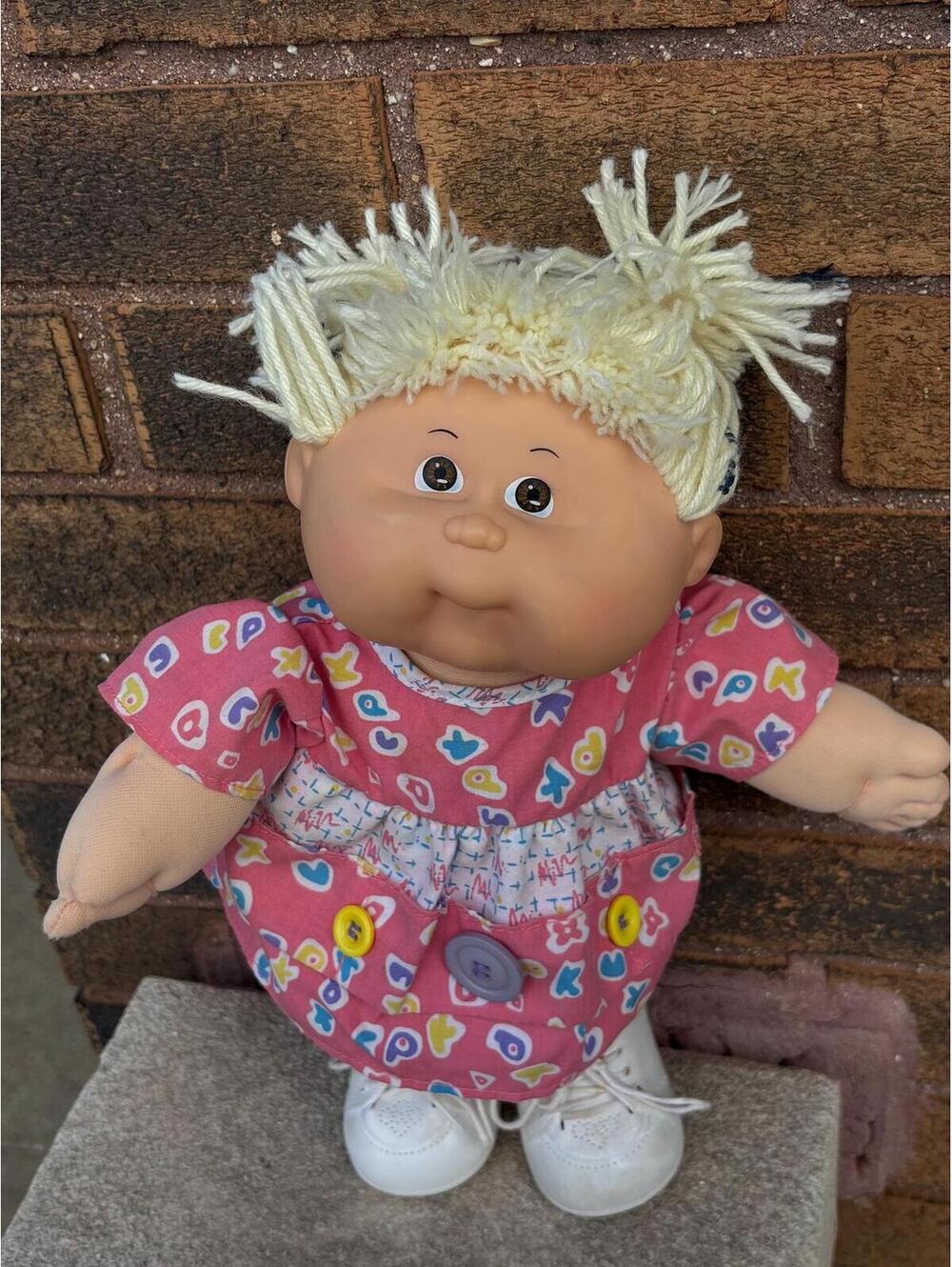 Cabbage Patch Kids Blonde Toddler Girl Doll HM #24 *Special!*